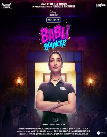 Babli Bouncer 2022 Hindi ORG 1080p 720p 480p WEB-DL x264 ESubs Full Movie Download