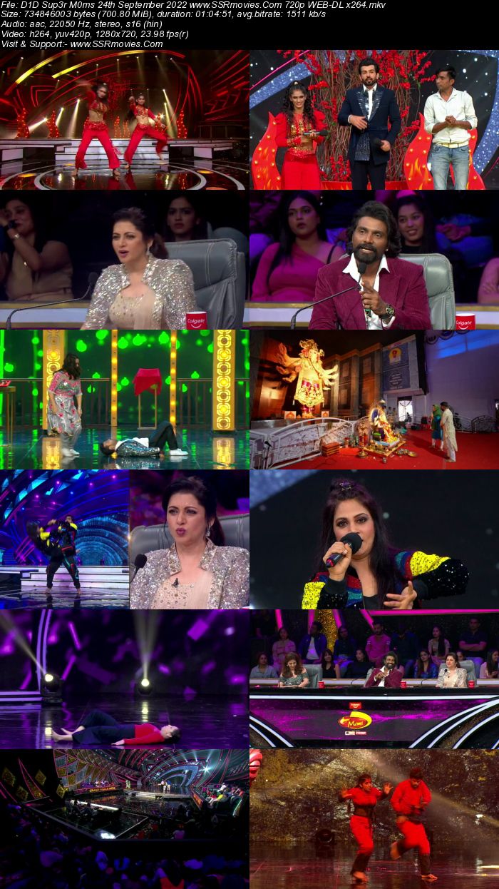 DID Super Moms S03 24th September 2022 720p 480p WEB-DL x264 350MB Download