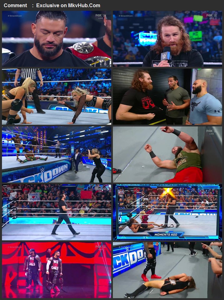 WWE Friday Night SmackDown 23rd September 2022 720p WEBRip x264 750MB Download