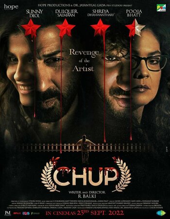 Chup 2022 Hindi 720p HQ Pre-DVDRip 1GB Download