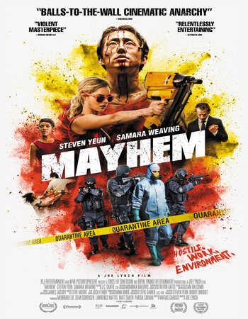 Mayhem 2017 Dual Audio Hindi ORG 720p 480p BluRay x264 ESubs Full Movie Download