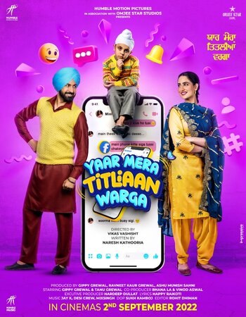 Yaar Mera Titliaan Warga 2022 Punjabi 1080p WEB-DL 1.9GB ESubs