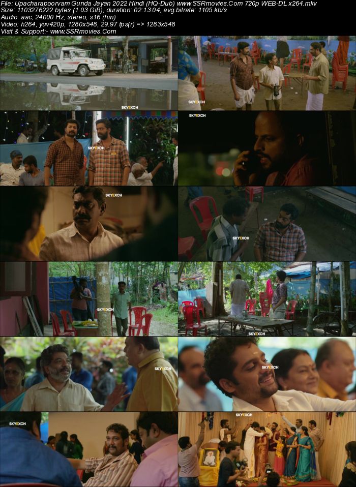 Upacharapoorvam Gunda Jayan 2022 Hindi (HQ-Dub) 1080p 720p 480p WEB-DL x264 ESubs Full Movie Download