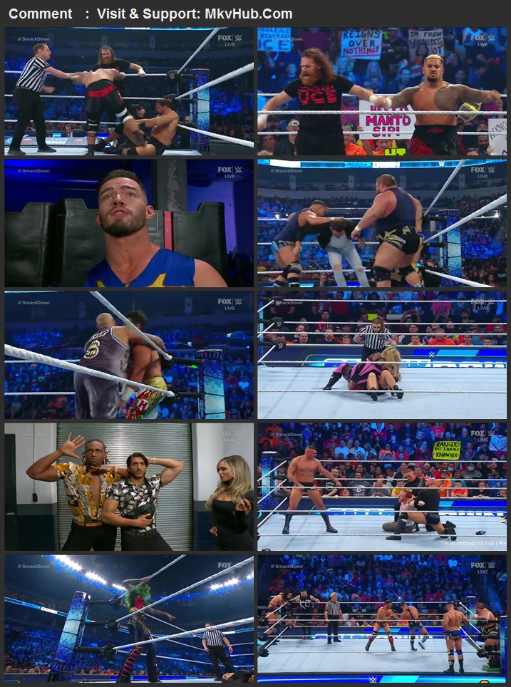 WWE Friday Night SmackDown 30th September 2022 720p WEBRip x264 750MB Download
