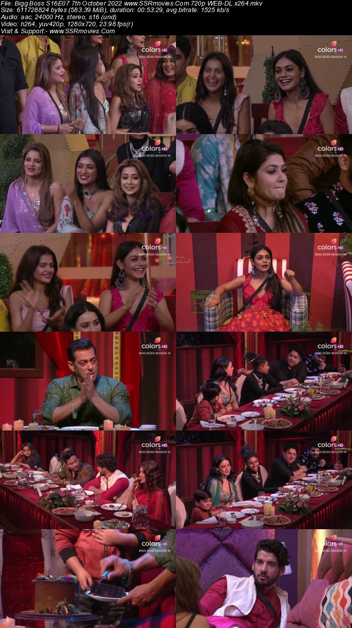 Bigg Boss S16E07 7th October 2022 720p 480p WEB-DL x264 300MB Download