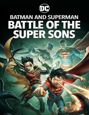 Batman and Superman Battle of the Super Sons 2022 English 720p BluRay 700MB Download