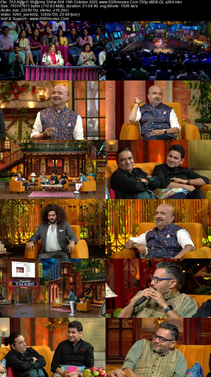 The Kapil Sharma Show S04 16th October 2022 720p 480p WEB-DL x264 Download