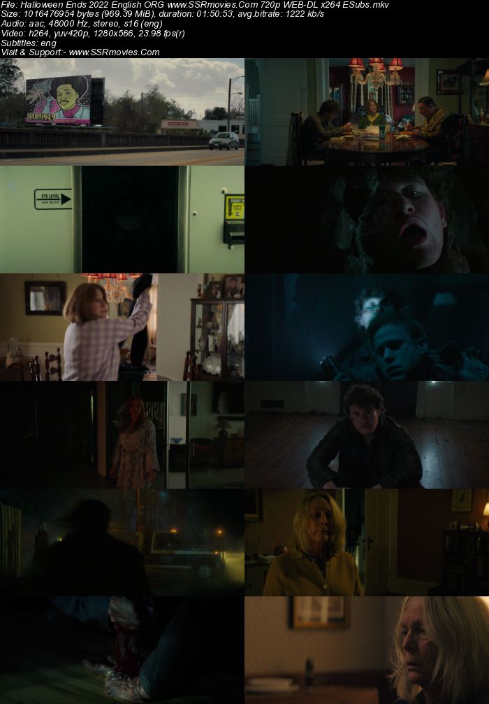 Halloween Ends 2022 English ORG 1080p 720p 480p WEB-DL x264 ESubs Full Movie Download