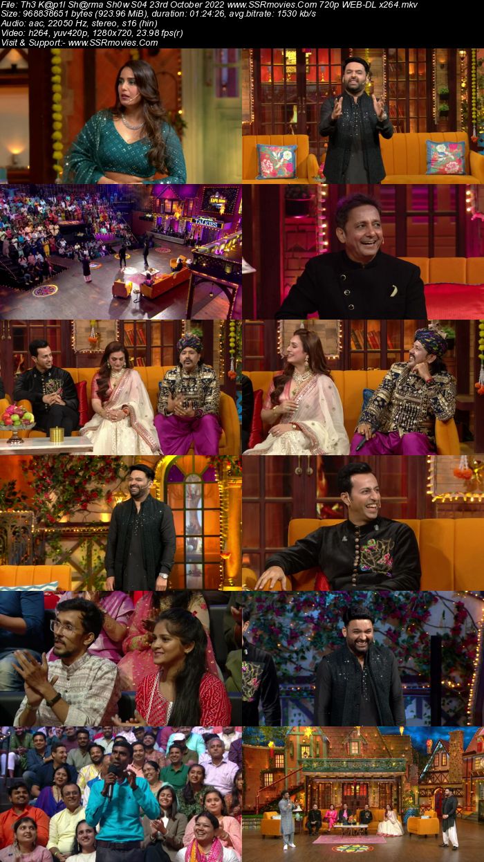 The Kapil Sharma Show S04 23rd October 2022 720p 480p WEB-DL x264 Download