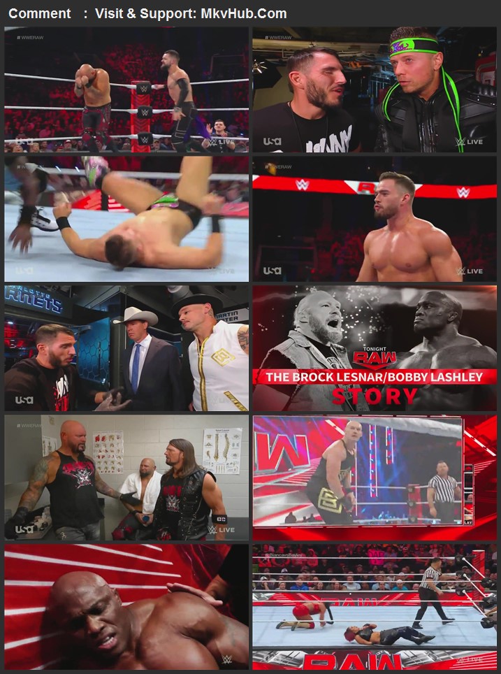 WWE Monday Night Raw 24th October 2022 720p WEBRip x264 1.1GB Download