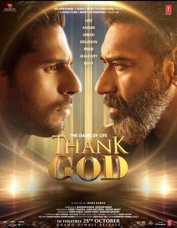 Thank God 2022 Hindi 720p HQ DVDScr 1GB Download