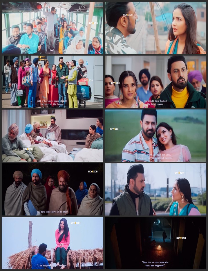 Honeymoon 2022 Punjabi 1080p 720p 480p HQ DVDScr x264 1.1GB Full Movie Download