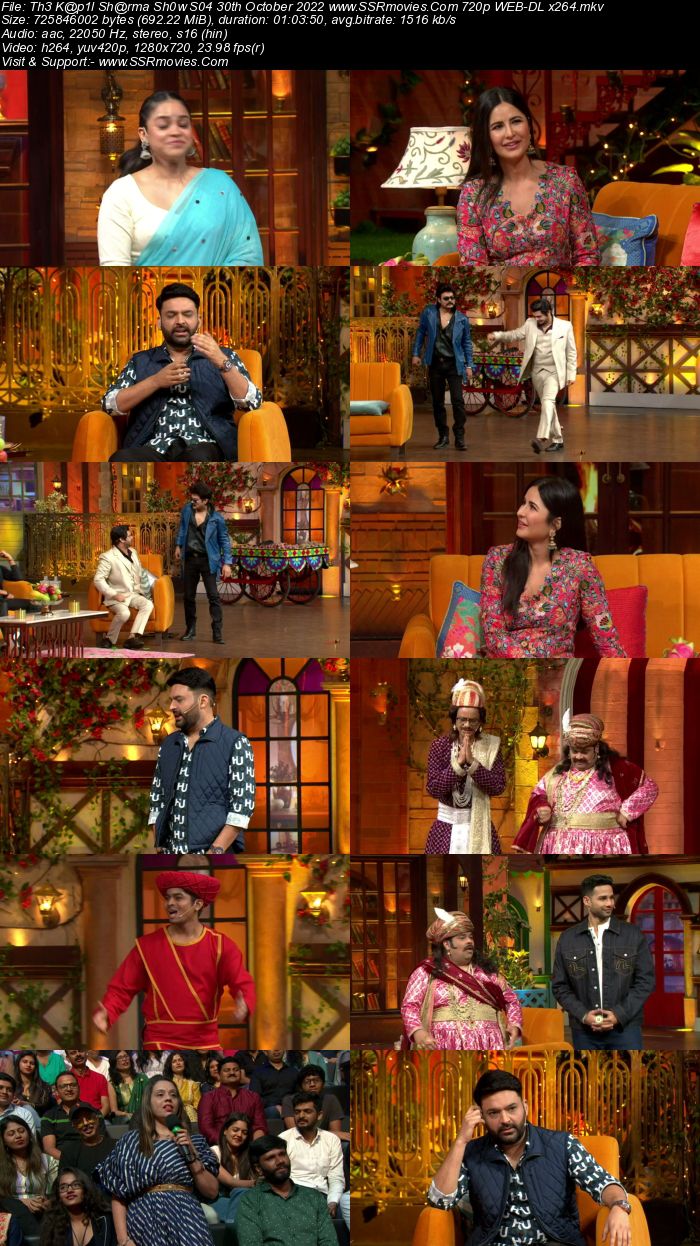 The Kapil Sharma Show S04 30th October 2022 720p 480p WEB-DL x264 Download