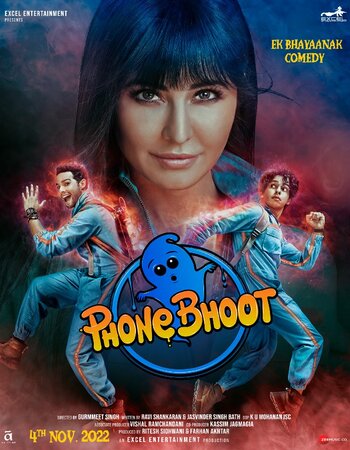 Phone Bhoot 2022 Hindi 1080p 720p 480p HQ Pre-DVDRip ESubs Full Movie Download