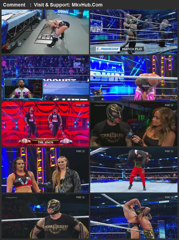 WWE Friday Night SmackDown 4th November 2022 720p WEBRip x264 850MB Download