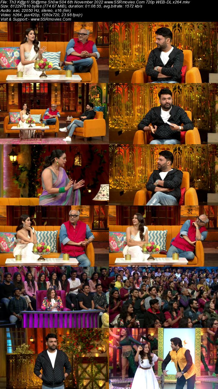 The Kapil Sharma Show S04 6th November 2022 720p 480p WEB-DL x264 Download