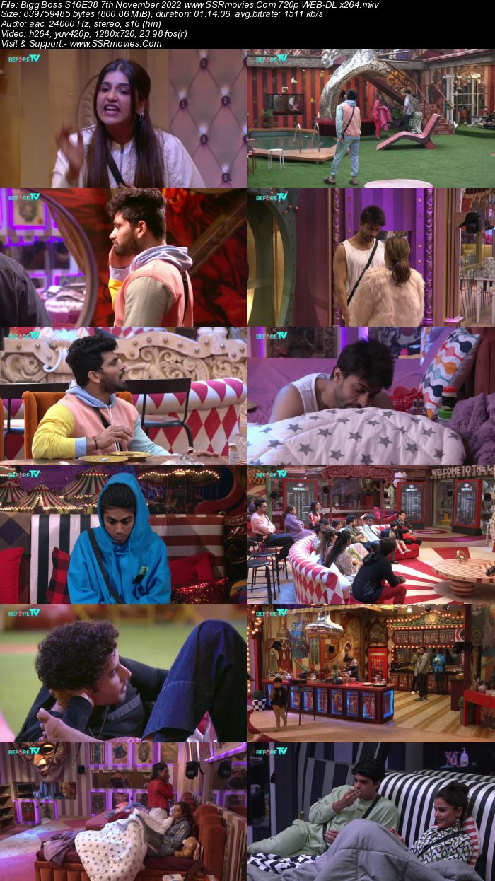 Bigg Boss S16E38 7th November 2022 720p 480p WEB-DL x264 300MB Download