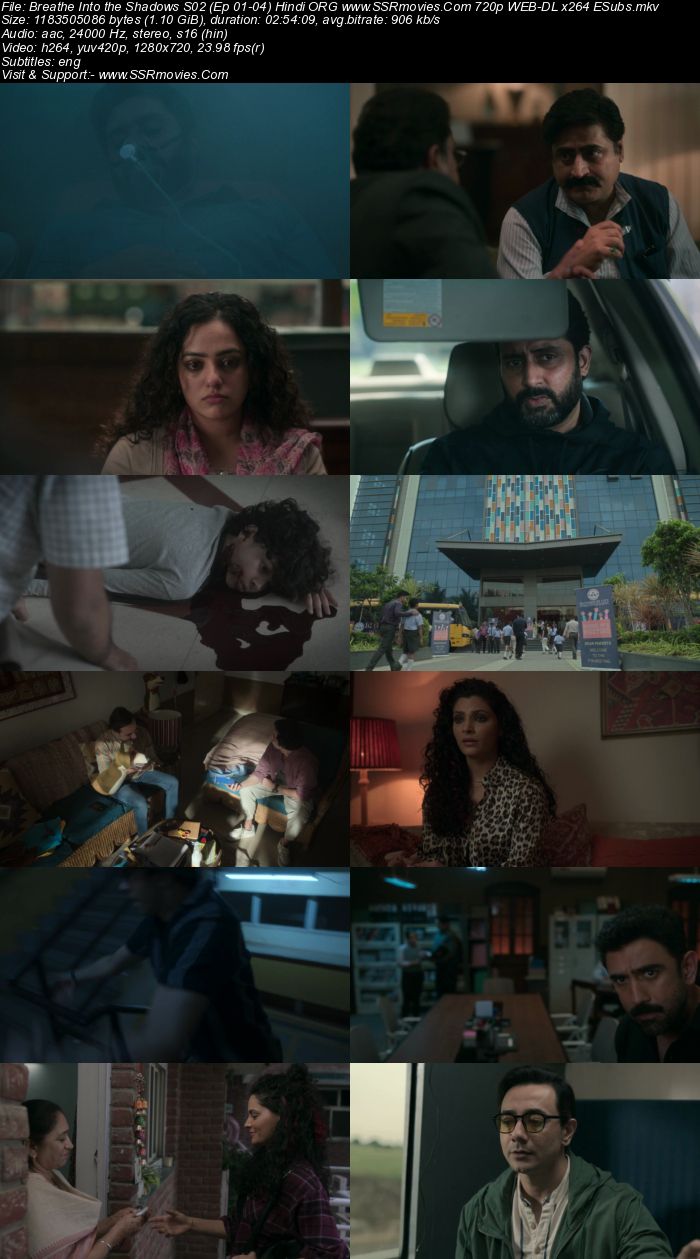 Breathe: Into the Shadows 2022 S02 Complete Hindi ORG 720p 480p WEB-DL ESubs Download