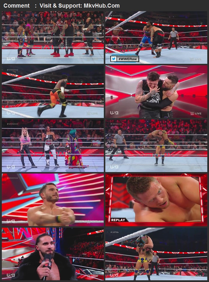 WWE Monday Night Raw 7th November 2022 720p WEBRip x264 1.2GB Download