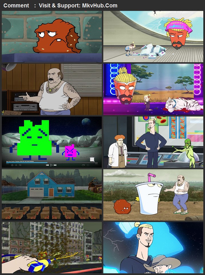 Aqua Teen Forever: Plantasm 2022 English 720p WEB-DL 700MB Download