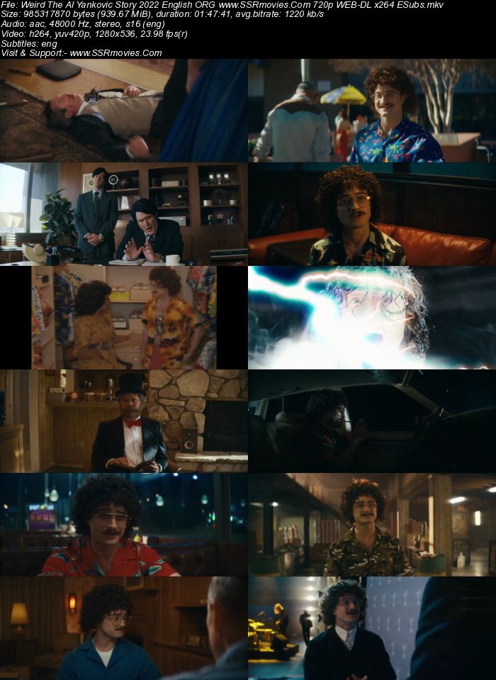 Weird: The Al Yankovic Story 2022 English ORG 1080p 720p 480p WEB-DL x264 ESubs Full Movie Download