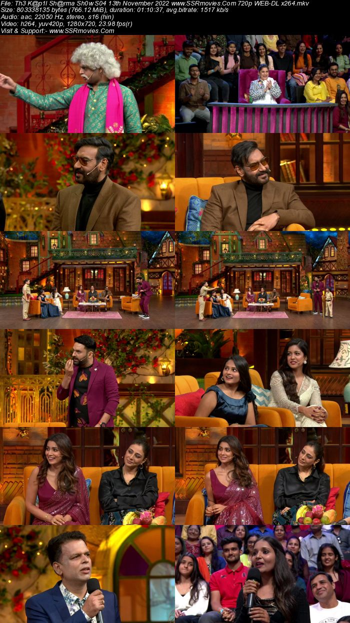 The Kapil Sharma Show S04 13th November 2022 720p 480p WEB-DL x264 Download