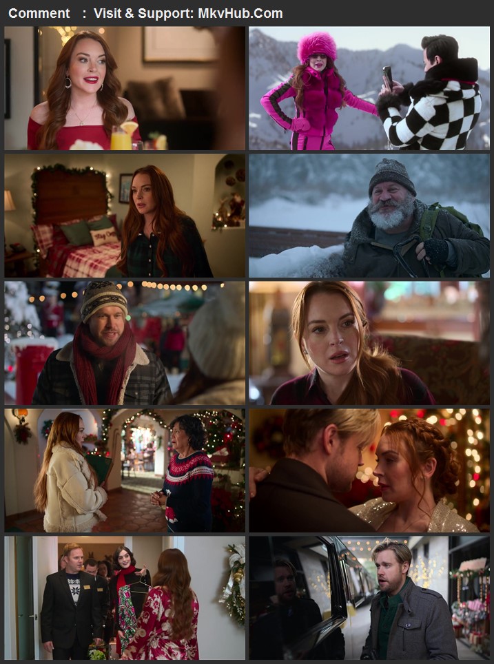 Falling for Christmas 2022 English 720p WEB-DL 850MB Download