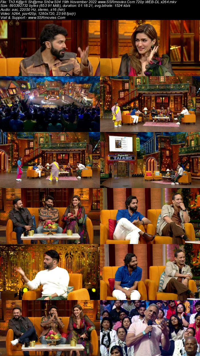 The Kapil Sharma Show S04 19th November 2022 720p 480p WEB-DL x264 Download