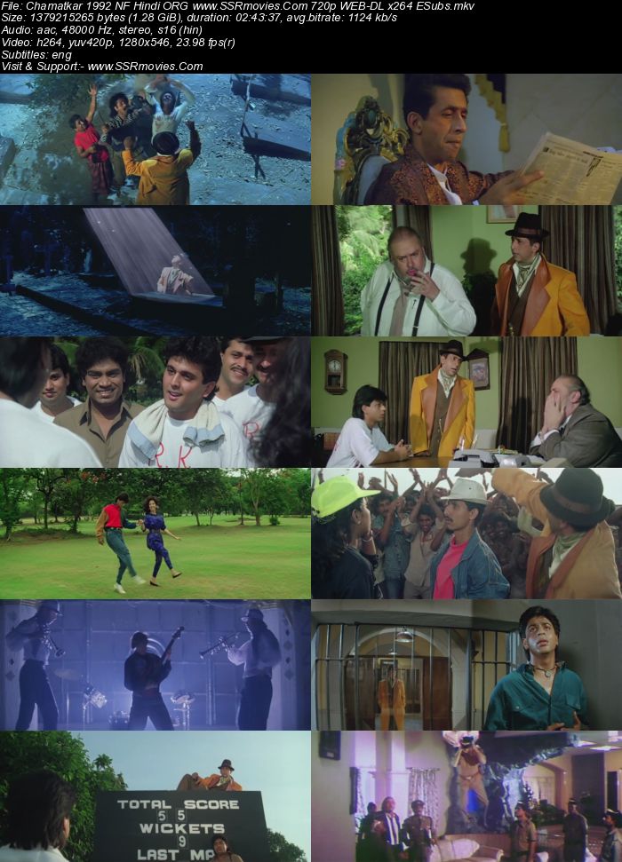 Chamatkar 1992 Hindi ORG 1080p 720p 480p WEB-DL x264 ESubs Full Movie Download