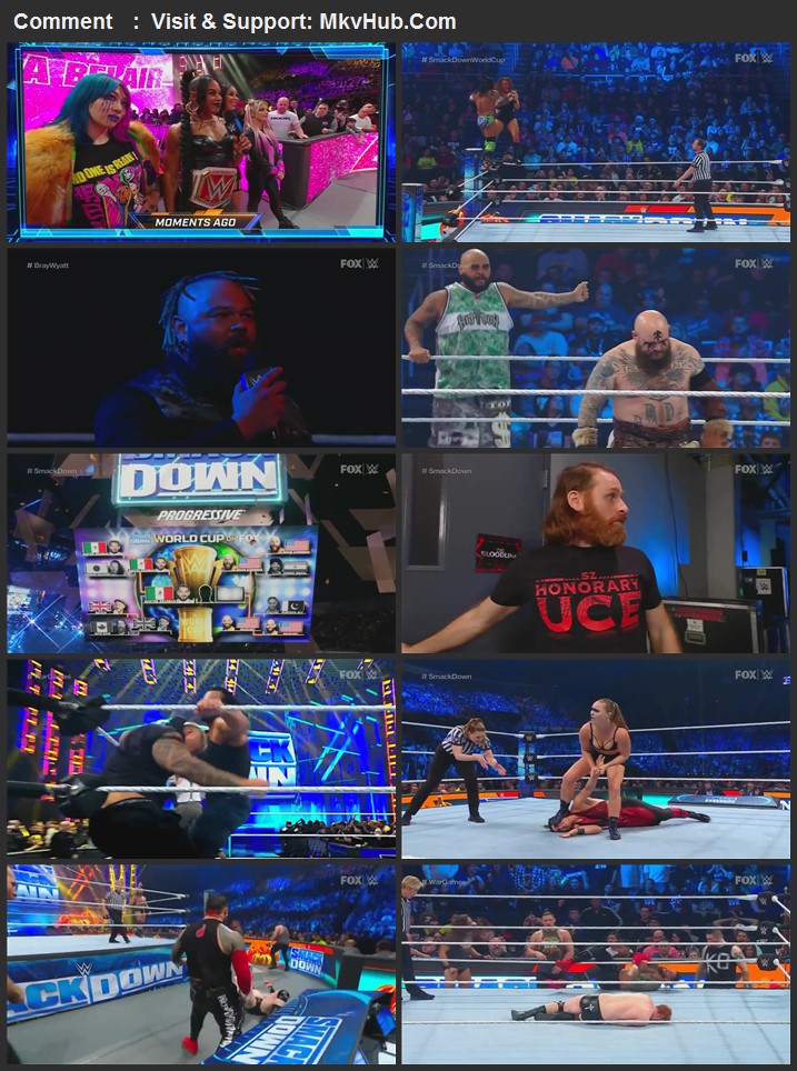 WWE Friday Night SmackDown 25th November 2022 720p WEBRip x264 800MB Download