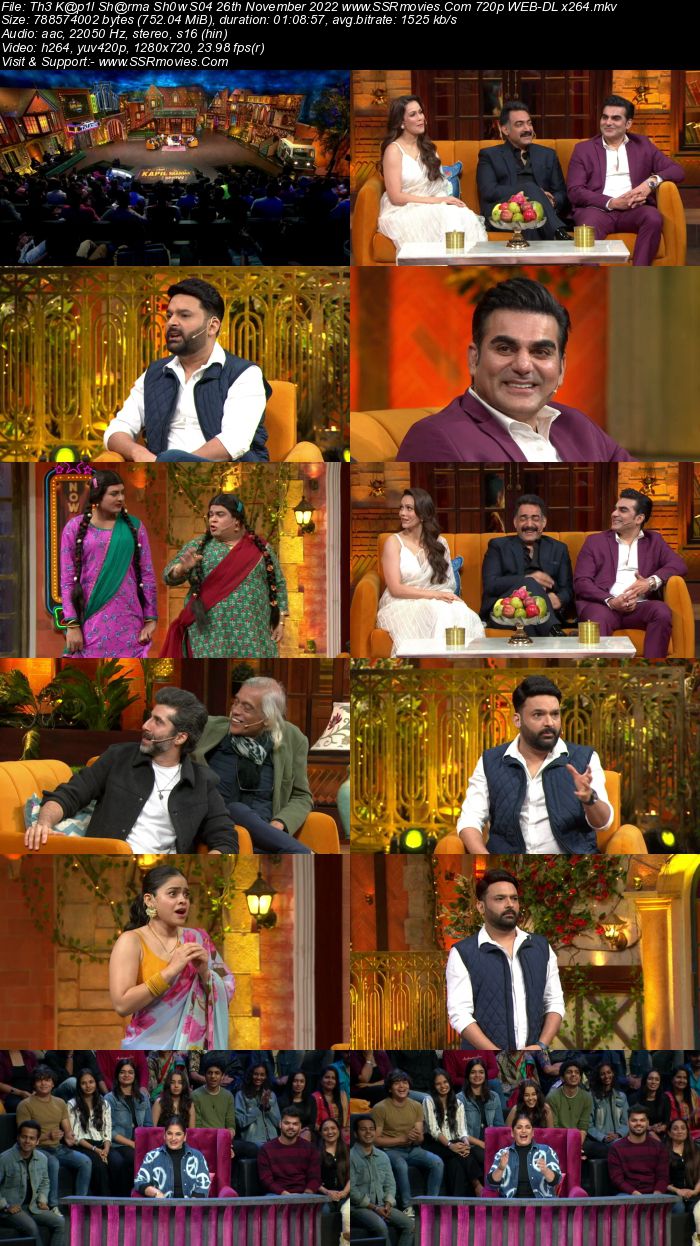 The Kapil Sharma Show S04 26th November 2022 720p 480p WEB-DL x264 Download