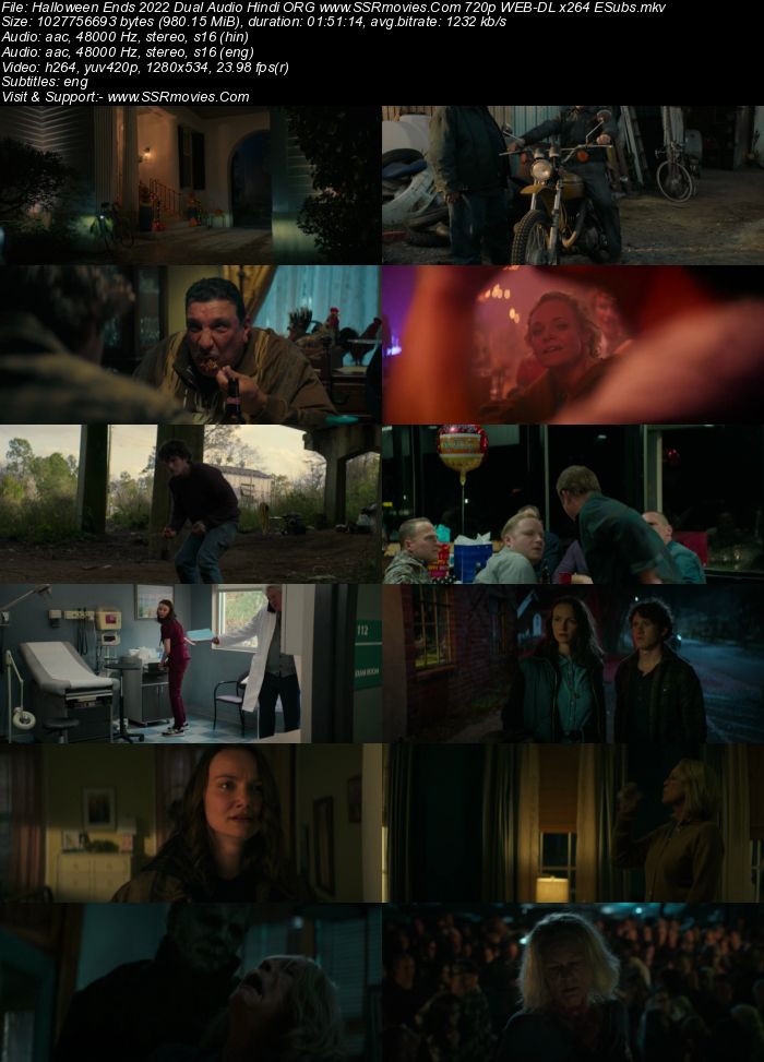 Halloween Ends 2022 Dual Audio Hindi ORG 1080p 720p 480p WEB-DL x264 ESubs Full Movie Download