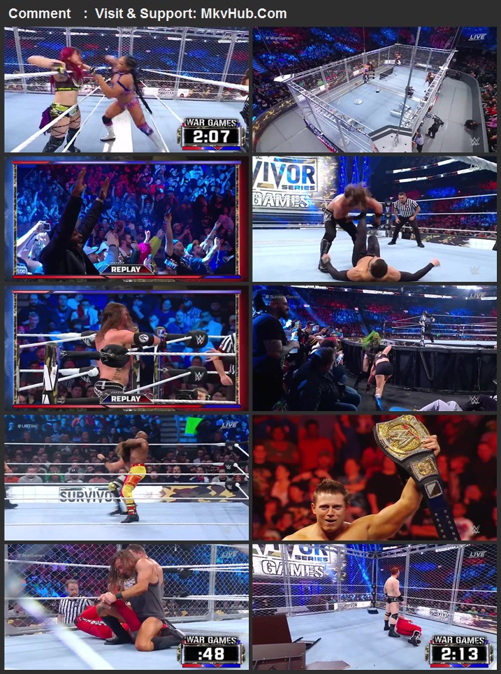 WWE Survivor Series Wargames 2022 720p PPV WEBRip x264 2.1GB Download