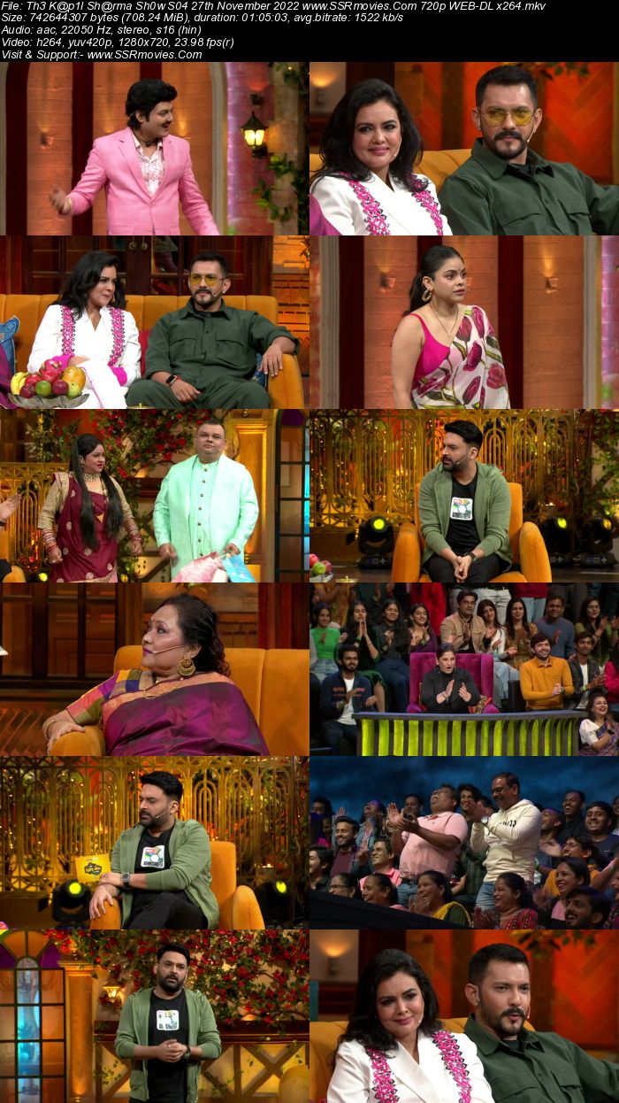 The Kapil Sharma Show S04 27th November 2022 720p 480p WEB-DL x264 Download