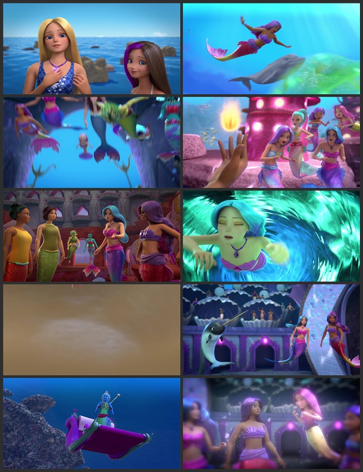 Barbie: Mermaid Power 2022 Dual Audio Hindi ORG 1080p 720p 480p WEB-DL x264 ESubs Full Movie Download