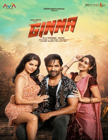 Ginna 2022 Dual Audio [Hindi-Telugu] 720p WEB-DL 1.1GB Download