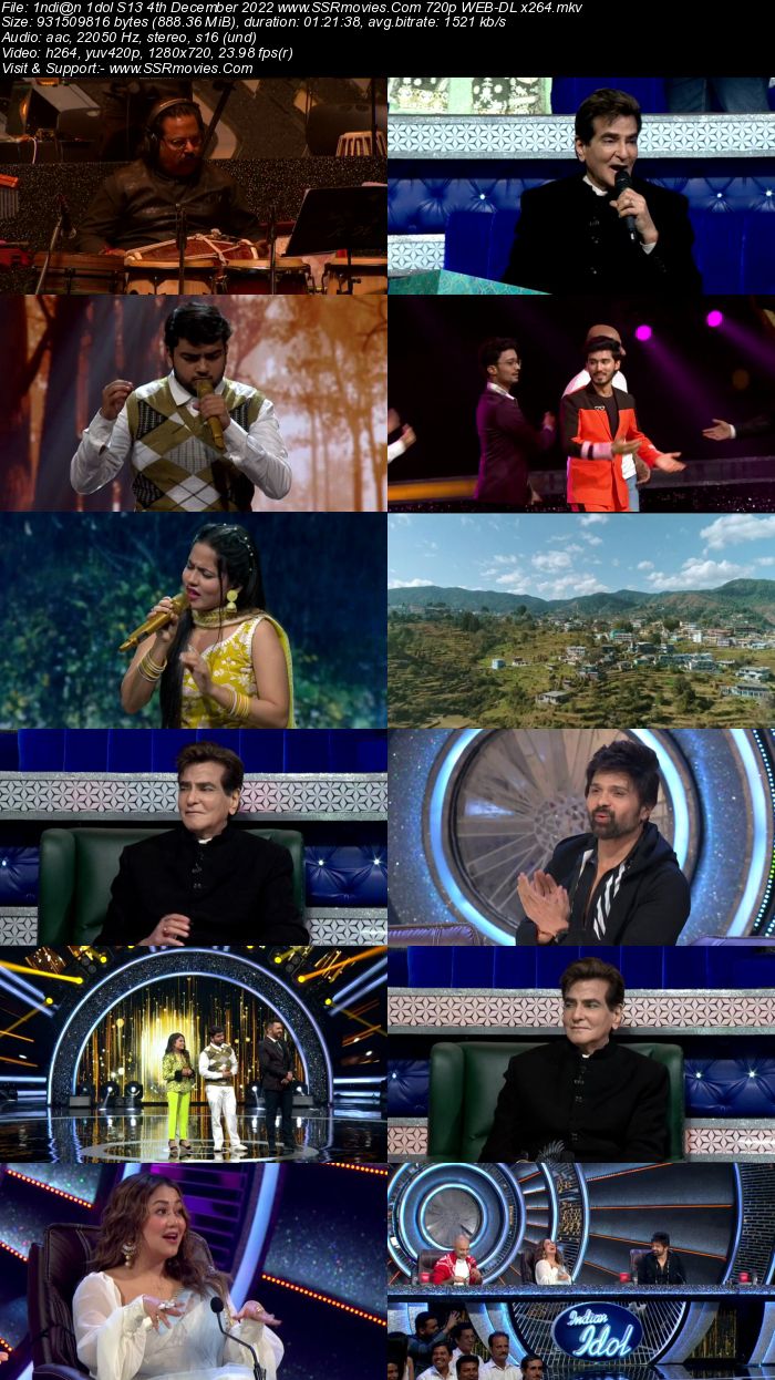 Indian Idol S13 4th December 2022 720p 480p WEB-DL x264 300MB Download