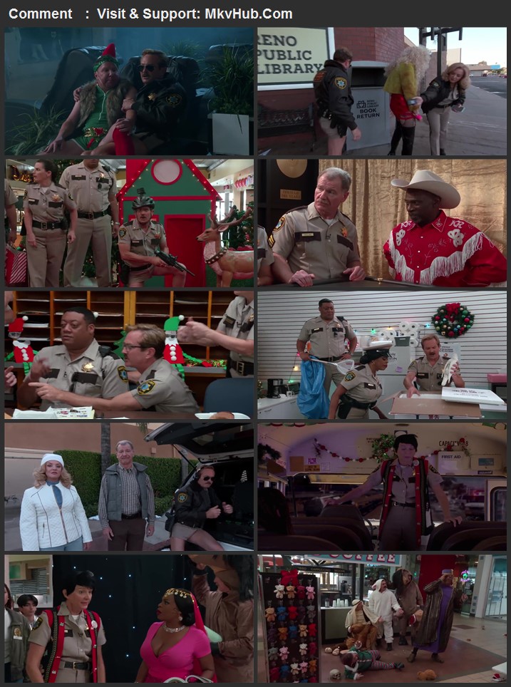 Reno 911!: It's a Wonderful Heist 2022 English 720p WEB-DL 700MB Download