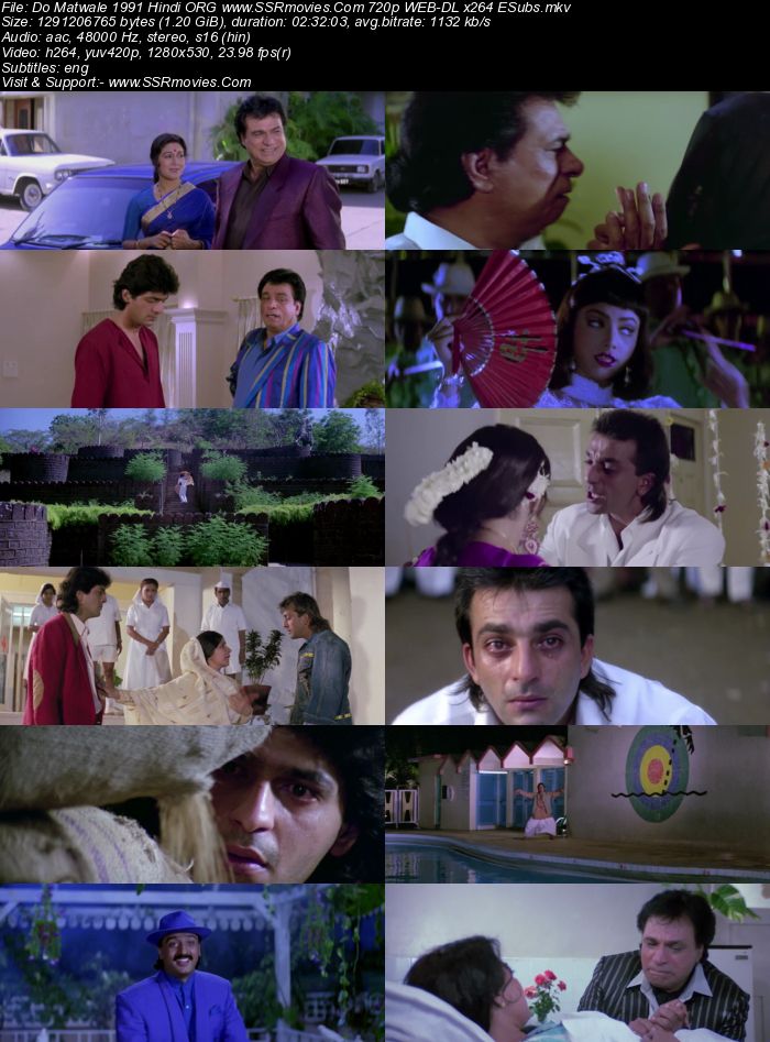 Do Matwale 1991 Hindi ORG 1080p 720p 480p WEB-DL x264 ESubs Full Movie Download