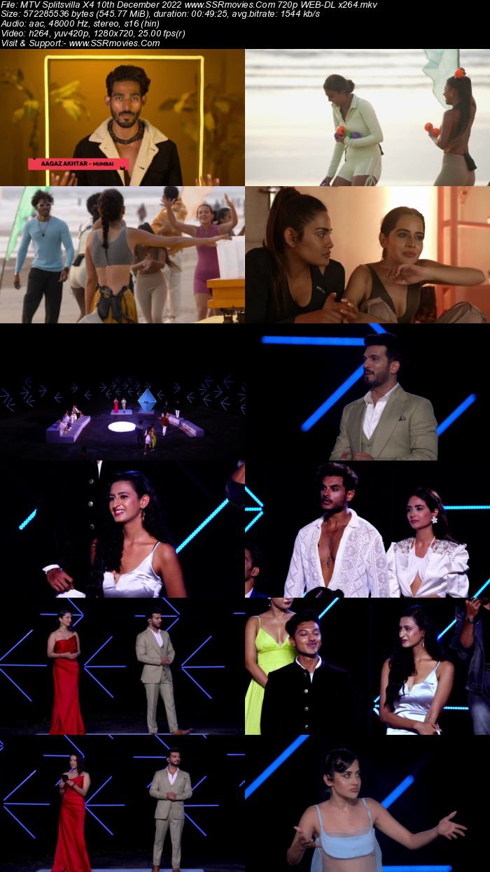 Splitsvilla S14 10th December 2022 720p 480p WEB-DL x264 200MB Download