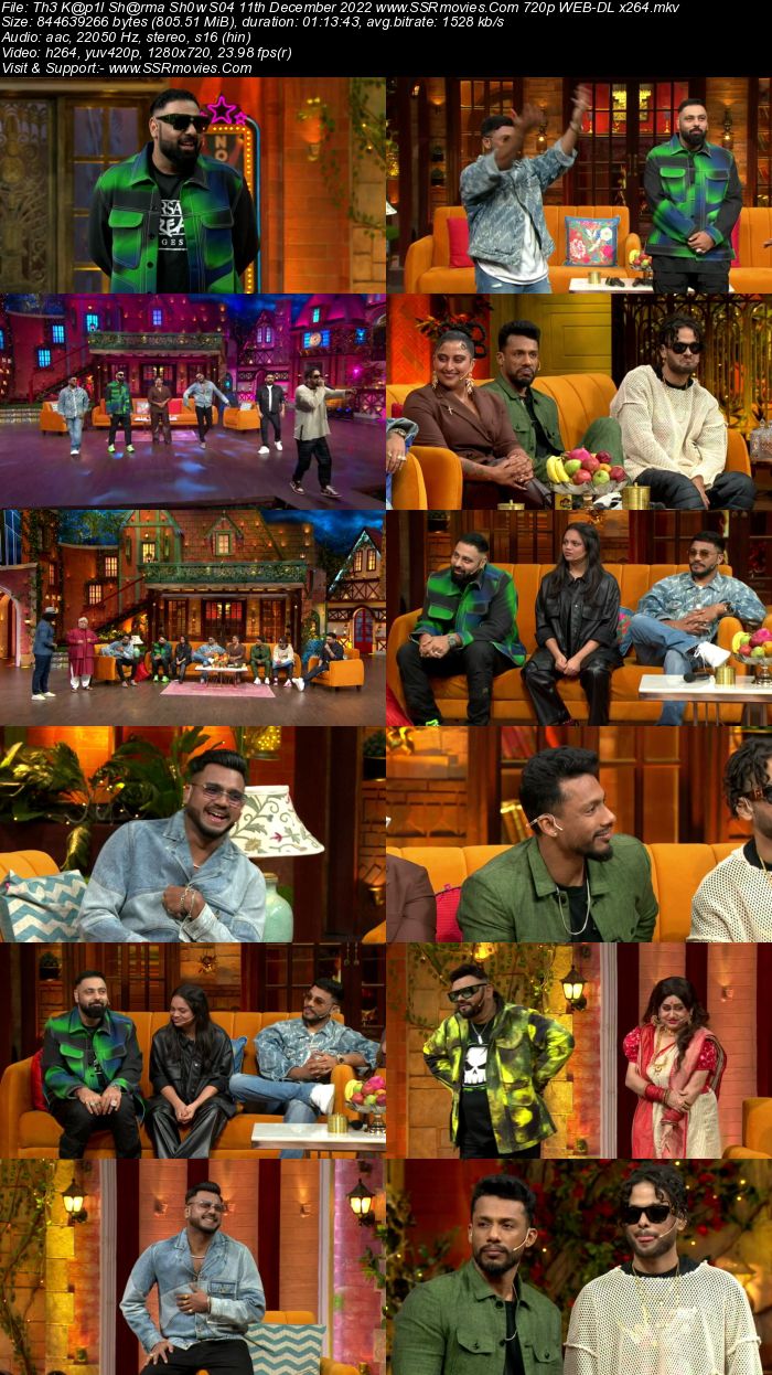 The Kapil Sharma Show S04 11th December 2022 720p 480p WEB-DL x264 Download