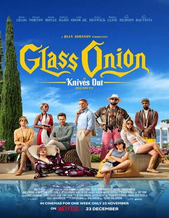 Glass Onion: A Knives Out Mystery 2022 Hindi (Fan Dub) 720p 480p WEBRip x264 ESubs Full Movie Download