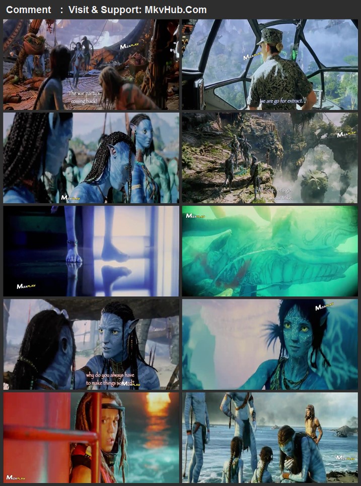 Avatar: The Way of Water 2022 Hindi 1080p HQ HDCAM 3.1GB Download