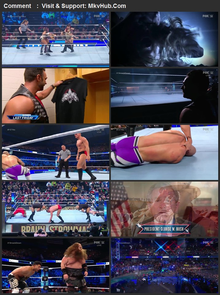 WWE Friday Night SmackDown 16th December 2022 720p WEBRip x264 800MB Download