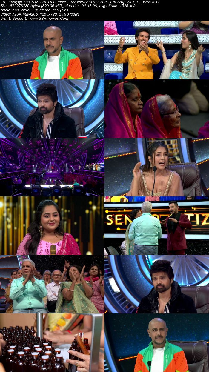 Indian Idol S13 17th December 2022 720p 480p WEB-DL x264 300MB Download