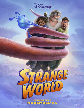 Strange World 2022 English ORG 1080p 720p 480p WEB-DL x264 ESubs Full Movie Download