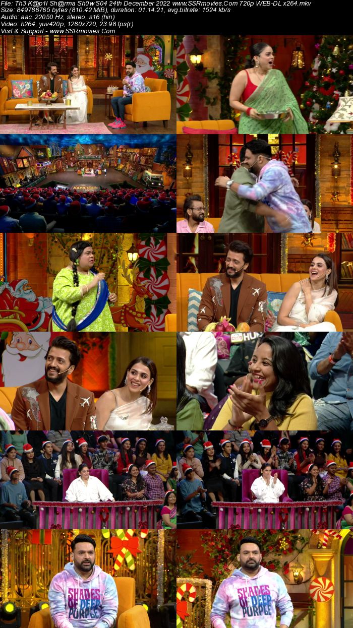 The Kapil Sharma Show S04 24th December 2022 720p 480p WEB-DL x264 Download