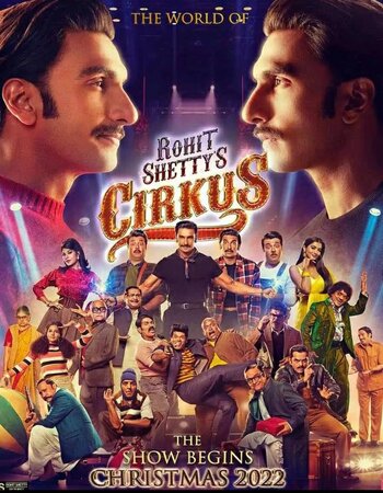 Cirkus 2022 Hindi 1080p HQ DVDScr 2.5GB Download