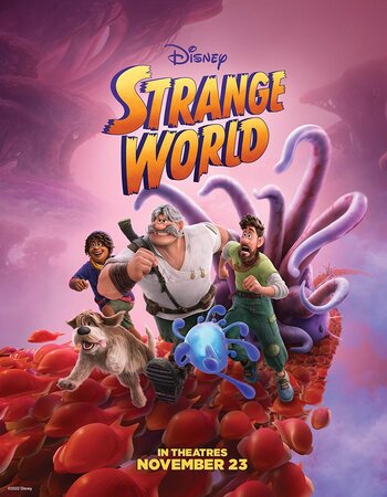 Strange World 2022 Hindi (Fan Dub) 1080p 720p 480p WEBRip x264 ESubs Full Movie Download