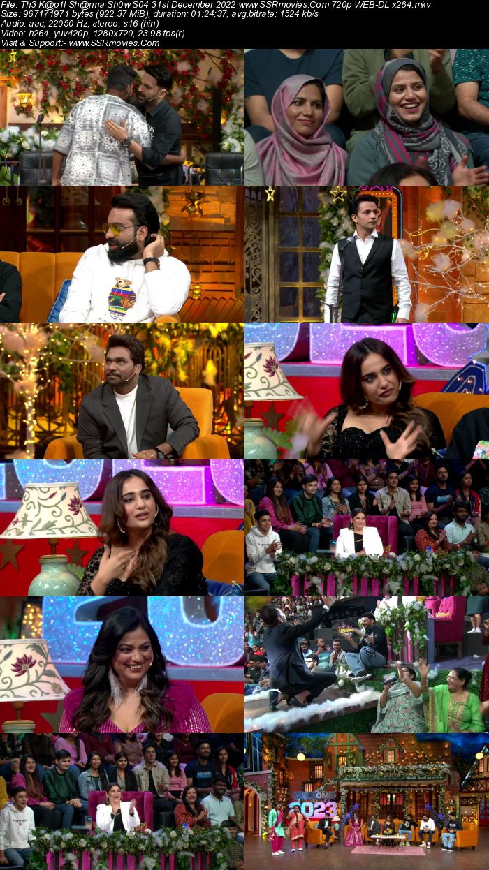 The Kapil Sharma Show S04 31st December 2022 720p 480p WEB-DL x264 Download